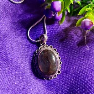 Elegant Labradorite Necklace